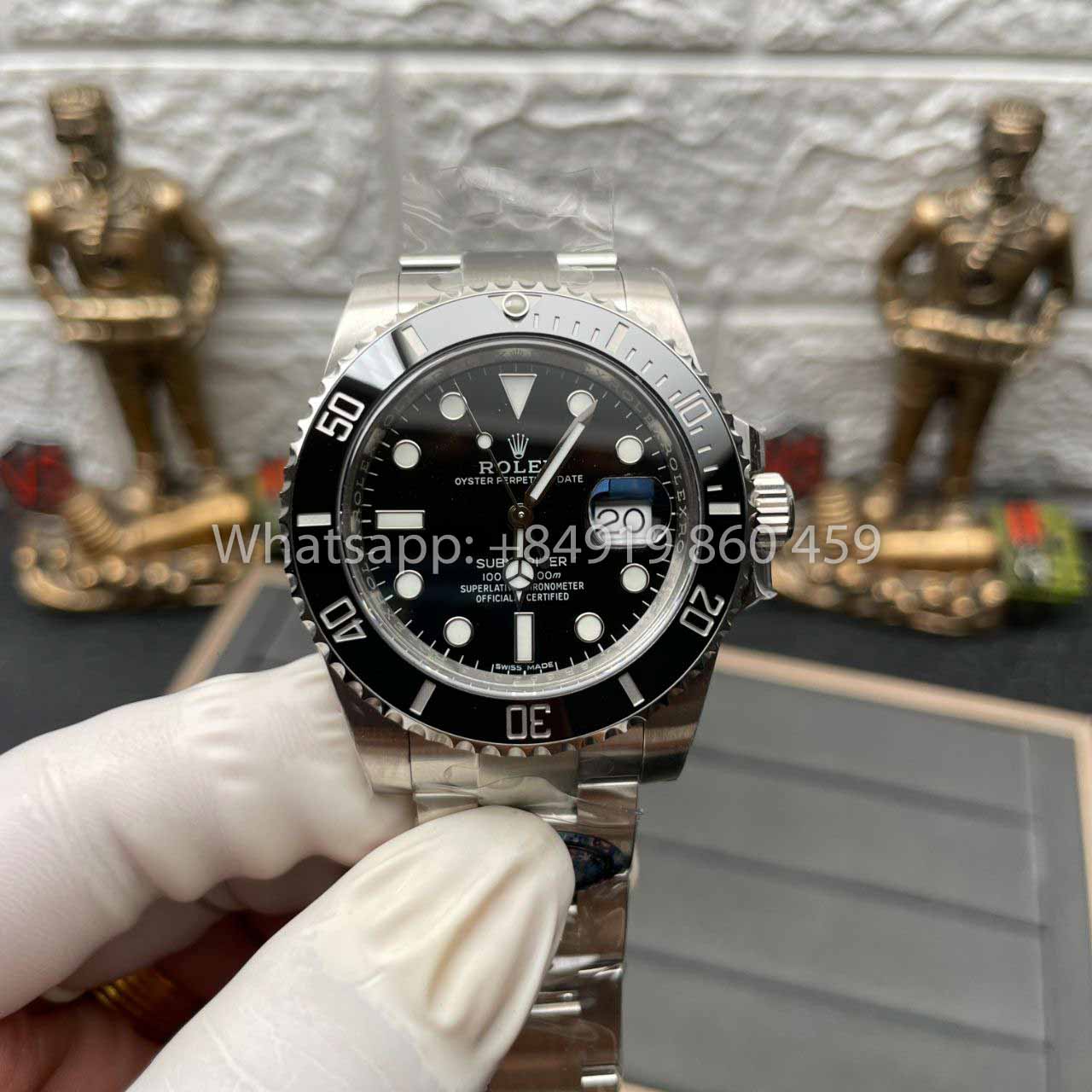 Rolex Submariner 116610LN-97200 40 mm Mouvement 3135 Clean Factory V4 Lunette noire