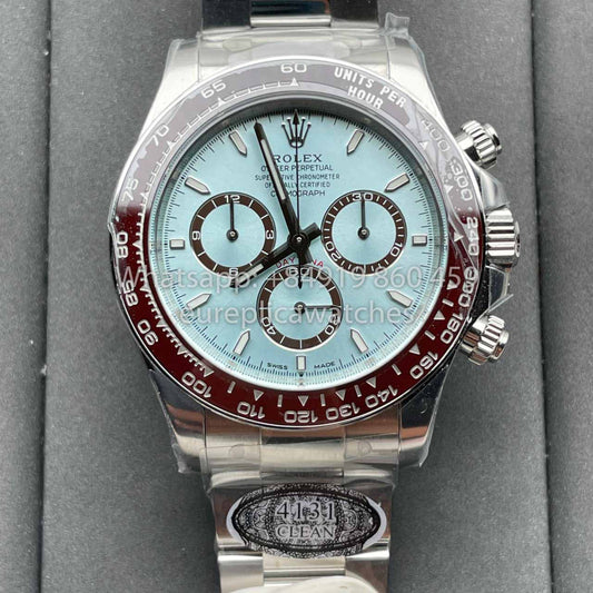 Rolex Cosmograph Daytona m126506-0002 Best Clone Clean Factory 4131 Movement Ice Blue