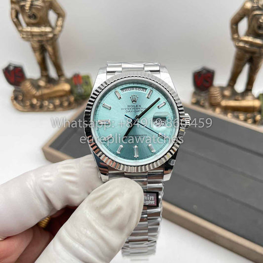 Rolex Day Date M228239 1:1 Best Clone Edition QF Factory Tiffany Blue Dial