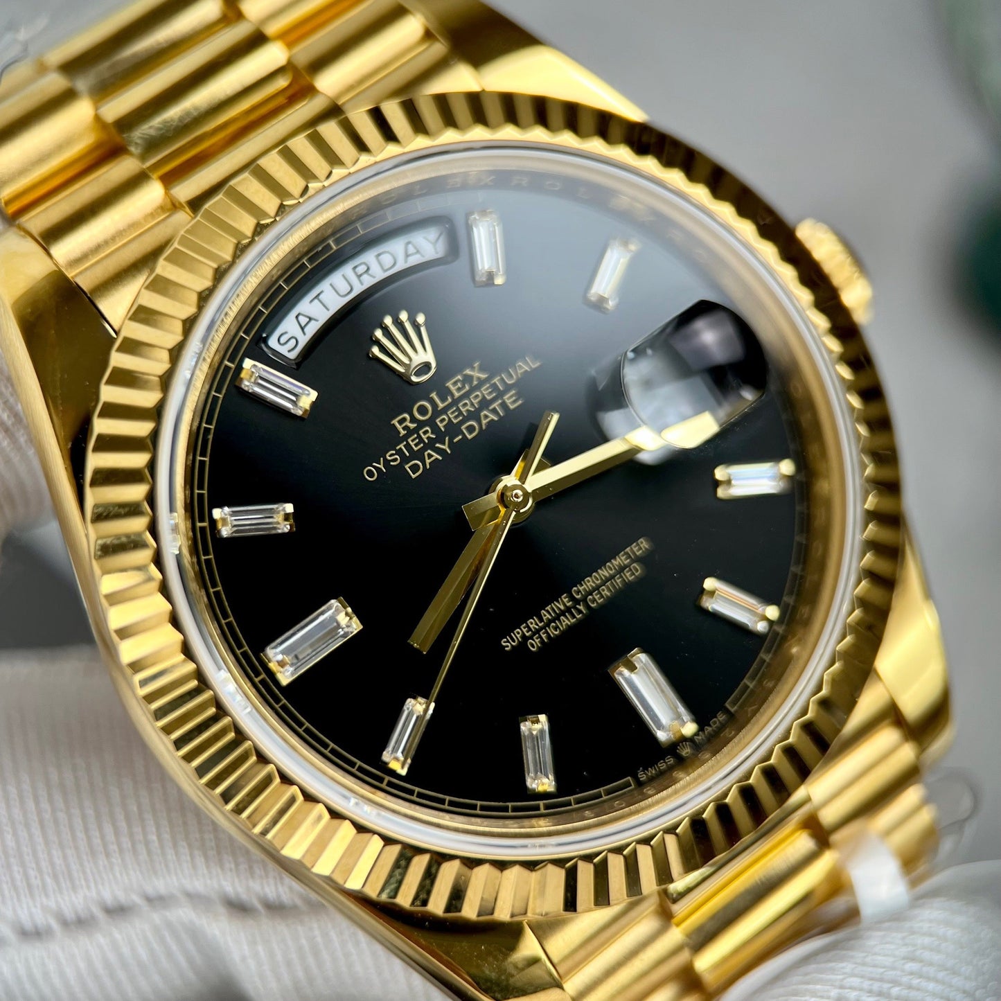 Rolex Day-Date 40 228398TBR Gold Filled 18k with 153 gram from GM Factory