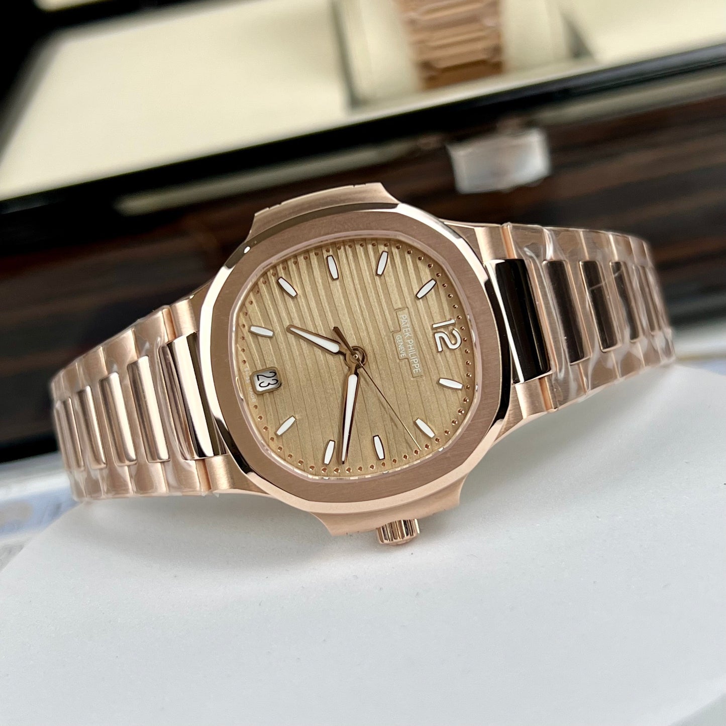 Patek Philippe Nautilus 7118/1R-010 18k gold filled from 3K Factory