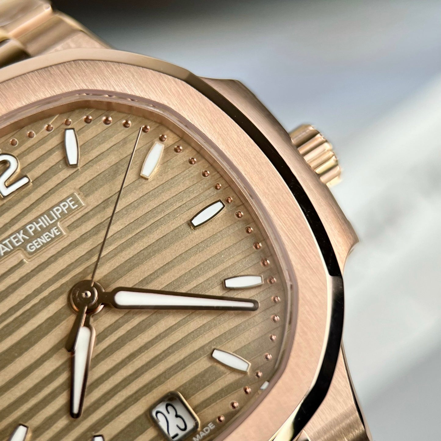 Patek Philippe Nautilus 7118/1R-010 18k gold filled from 3K Factory