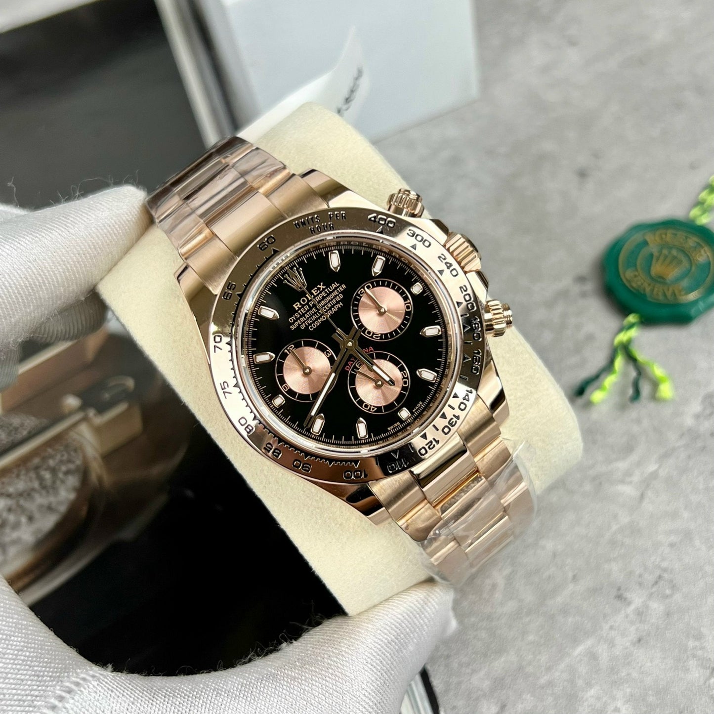 Rolex Cosmograph Daytona M116505-0008 18 Karat Everose-Gold gefüllt