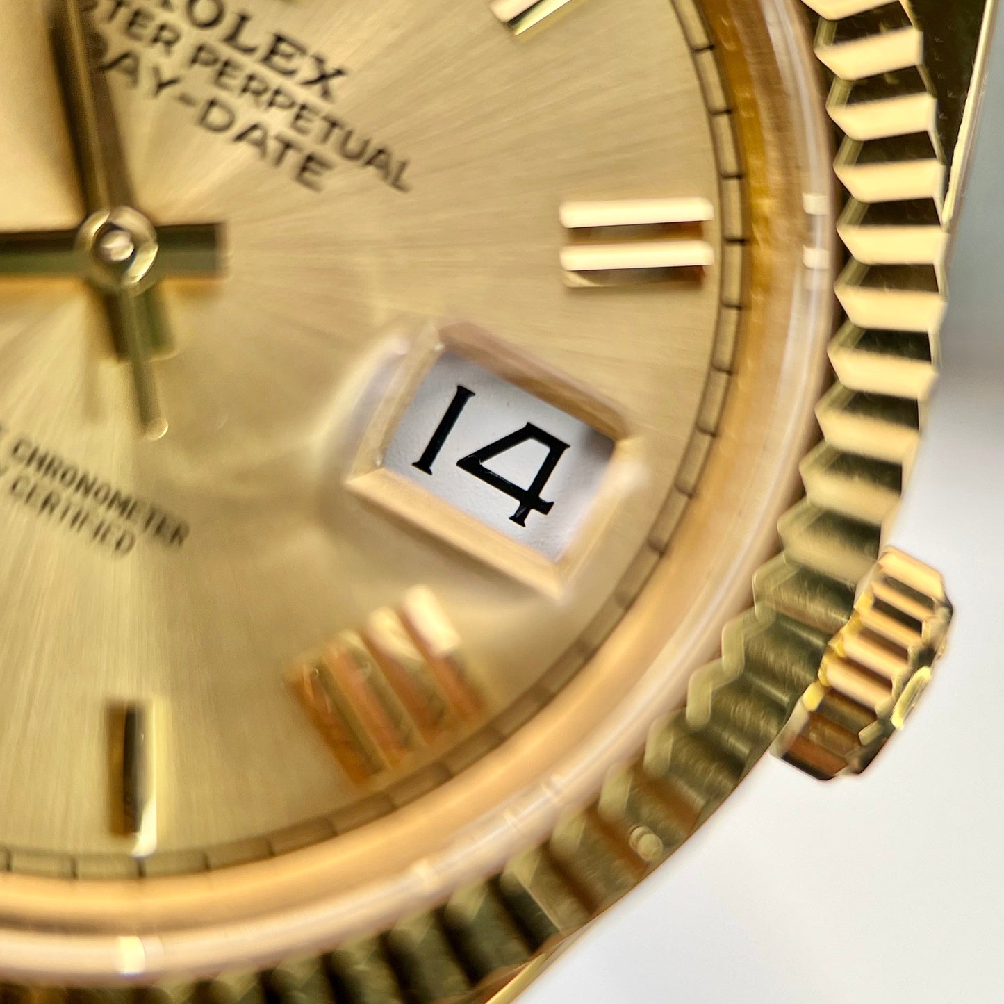 Rolex Day-Date 40 Herrenuhr 228238-0006, beschichtetes 18-Karat-Gelbgold, beste 1:1-Edition