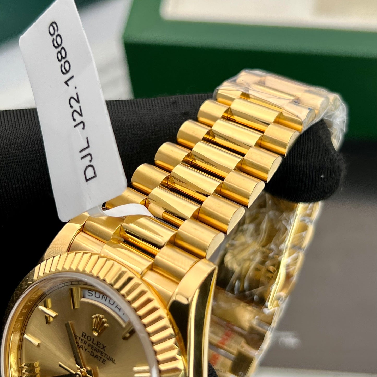 Rolex Day-Date 40 Herrenuhr 228238-0006, beschichtetes 18-Karat-Gelbgold, beste 1:1-Edition