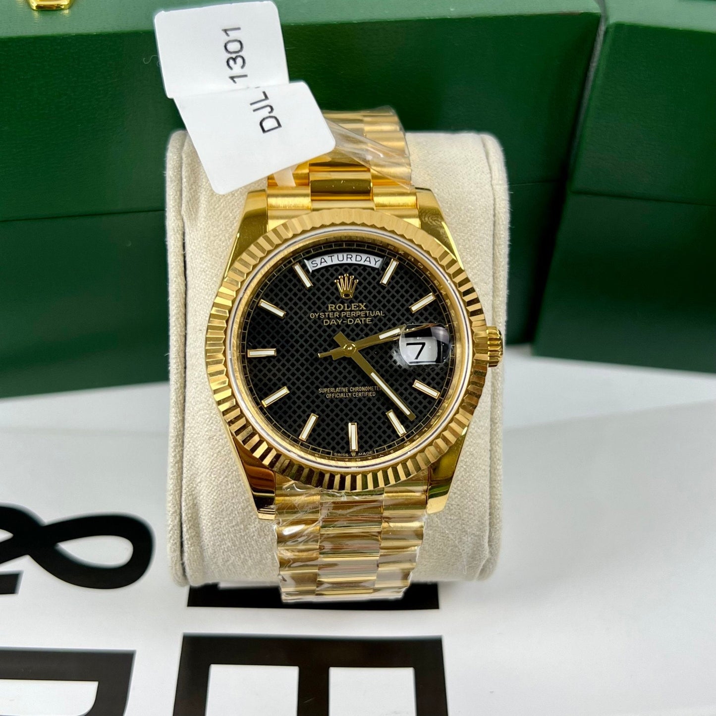 Rolex Day-Date 40 Gold 228238-0007 Meilleure édition 1:1 revêtue d'or jaune 18 carats 130 grammes