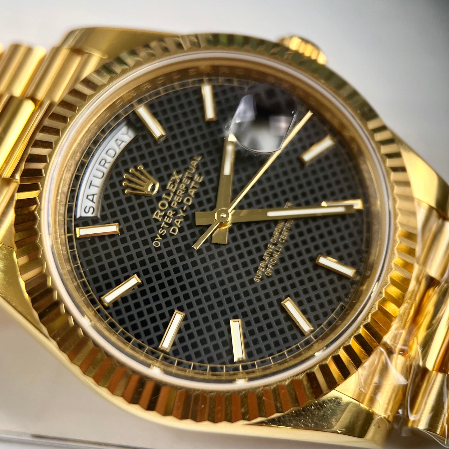 Rolex Day-Date 40 Gold  228238-0007 Best 1:1 Edition coated 18k Yellow Gold 130 gram