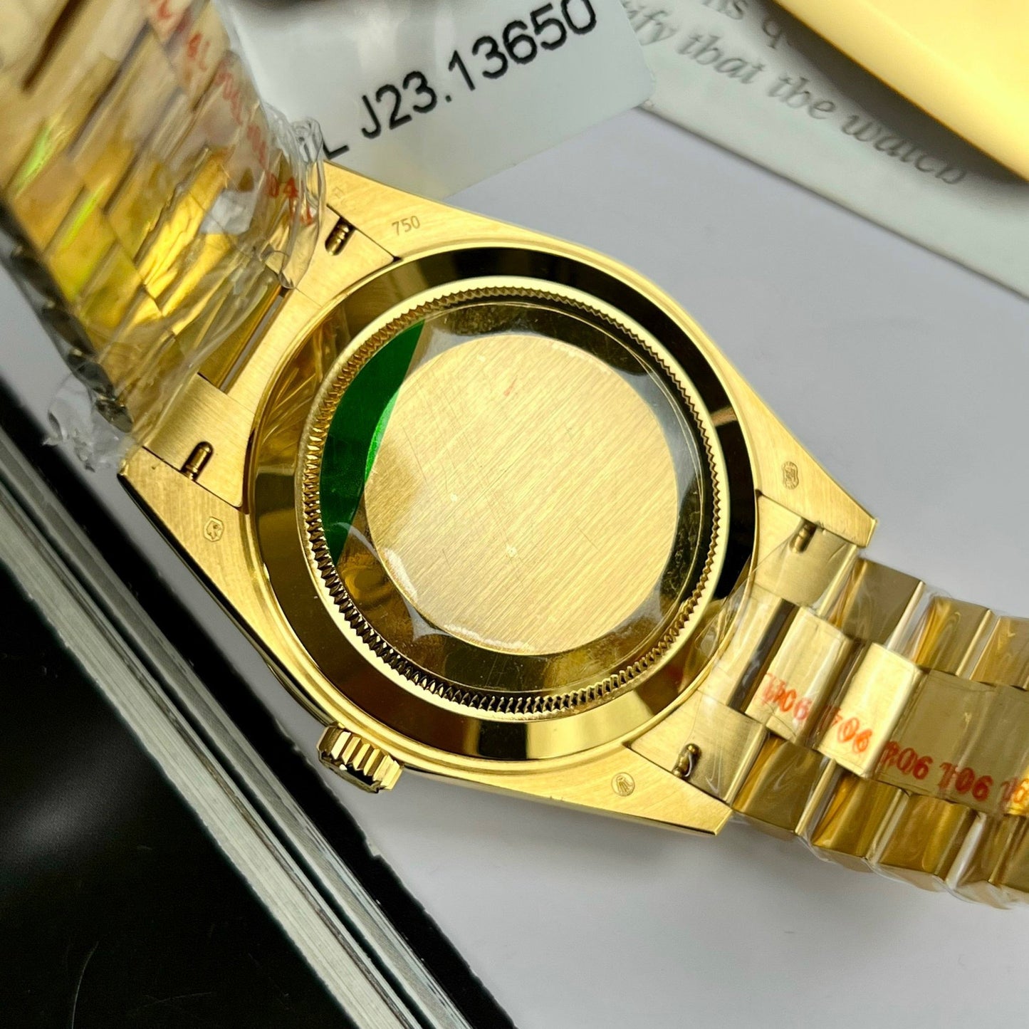 Rolex Day-Date 36 Gold Watch 118238-0111 Gold Filled 18k with 153 gram from GM Factory