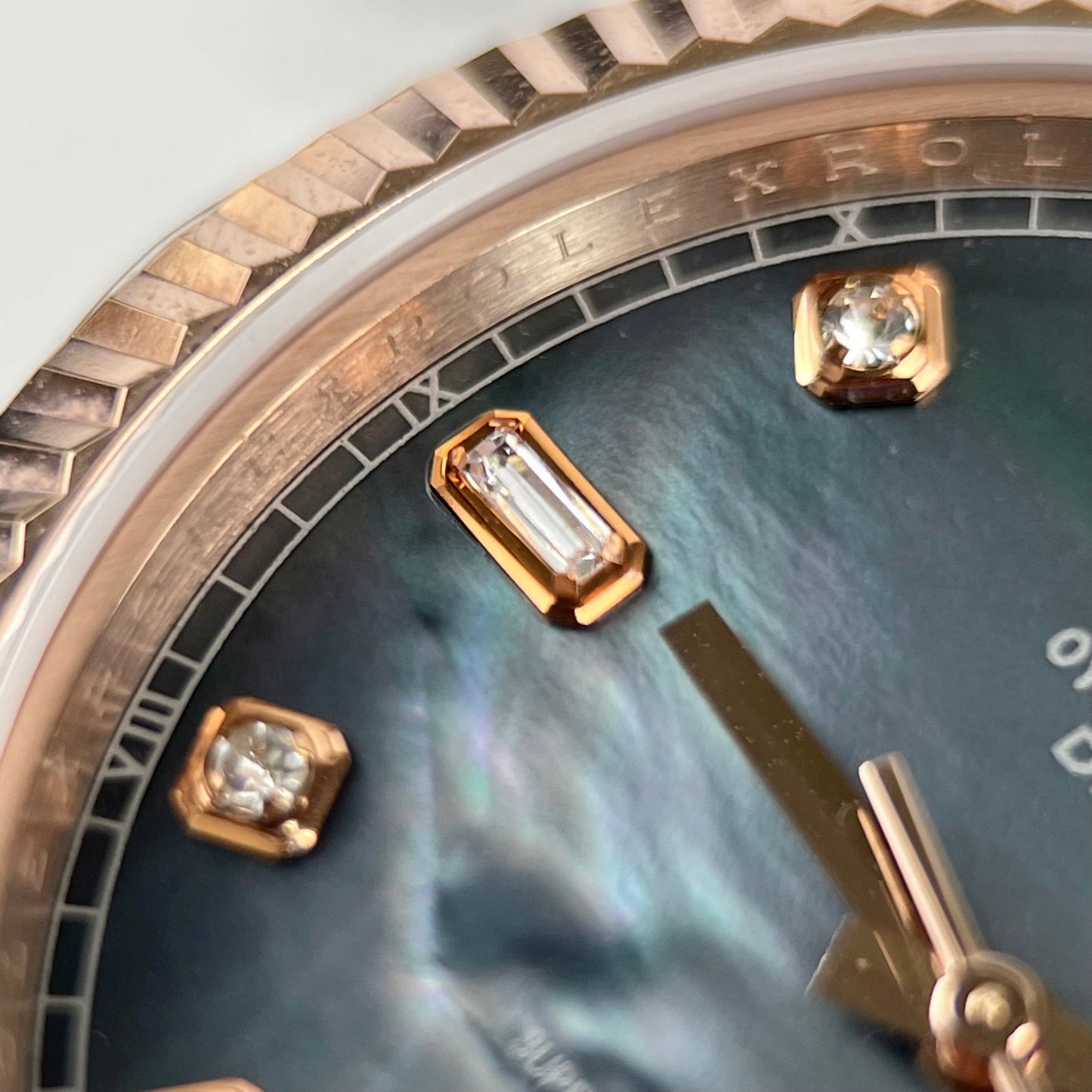 Rolex Day-Date Rose Gold Rose Diamond Dial 36mm 128235  Best 1:1 Edition coated 18k rose Gold 130 gram