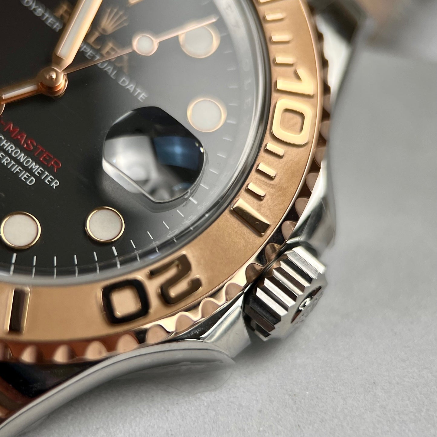 Rolex Yacht-Master 40 beschichtete 18-Karat-Everose-Gold-Oystersteel-Herrenuhr 116621-0002, beste 1:1-Edition