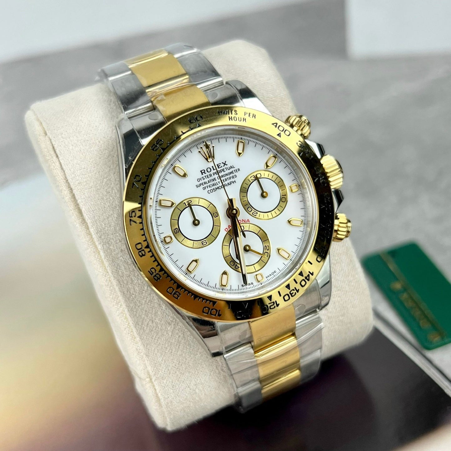 Rolex Cosmograph Daytona M116503-0001 1:1 Best Edition BT Factory, weißes Zifferblatt