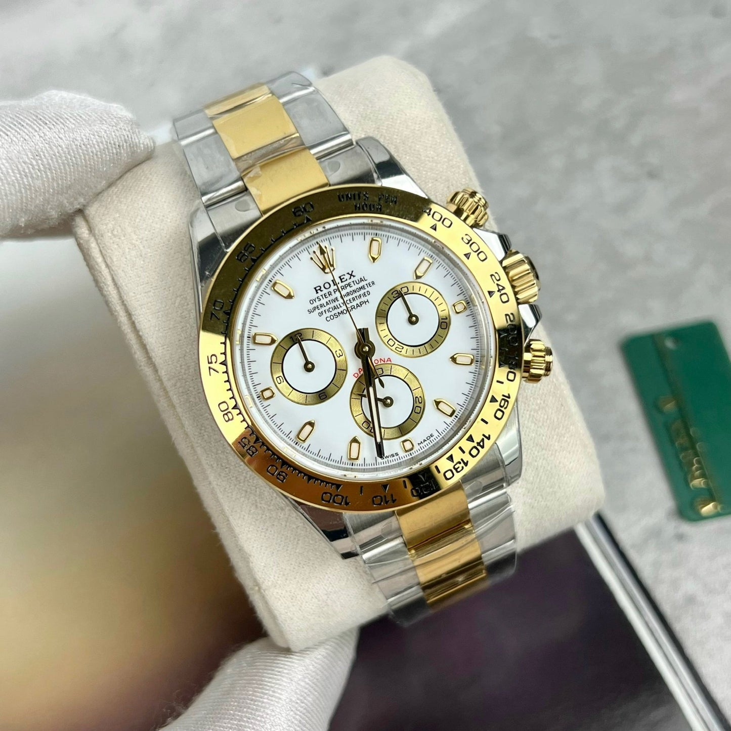 Rolex Cosmograph Daytona M116503-0001 1:1 Best Edition BT Factory, weißes Zifferblatt