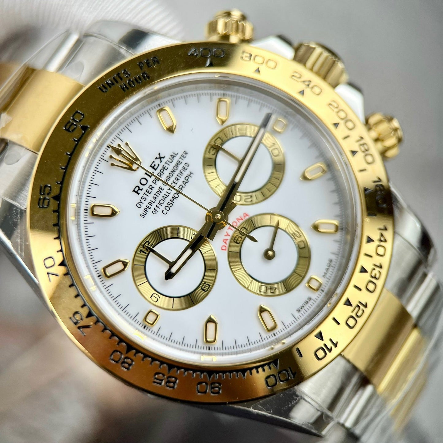 Rolex Cosmograph Daytona M116503-0001 1:1 Best Edition BT Factory, weißes Zifferblatt