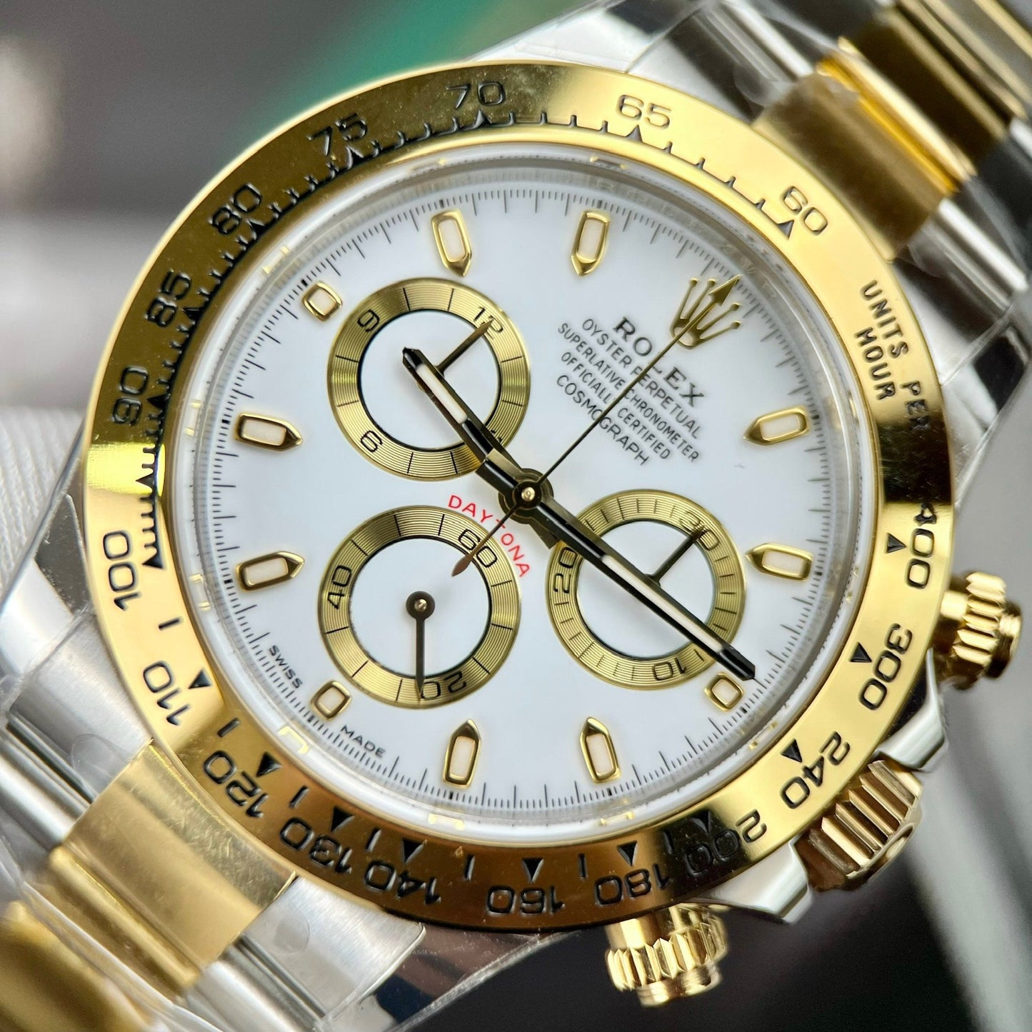 Rolex Cosmograph Daytona M116503-0001 1:1 Best Edition BT Factory, weißes Zifferblatt