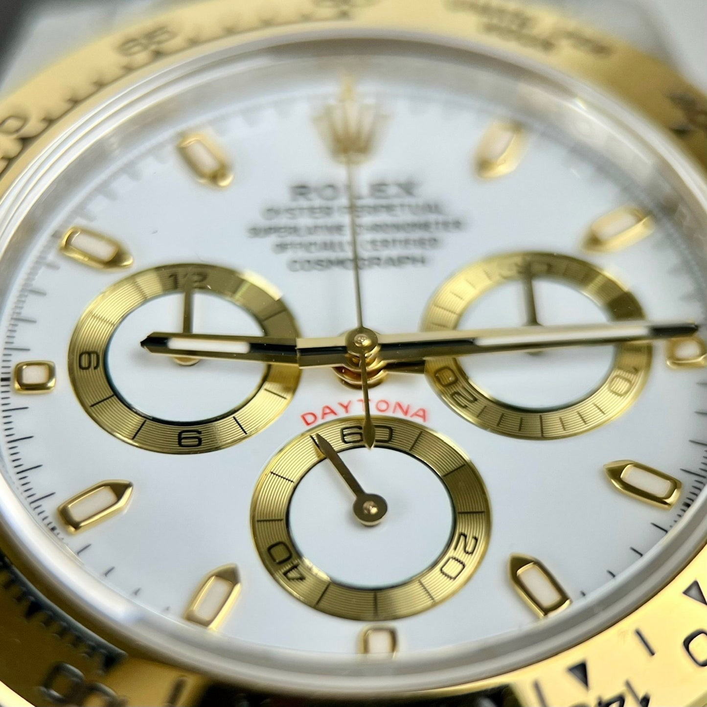 Rolex Cosmograph Daytona M116503-0001 1:1 Best Edition BT Factory, weißes Zifferblatt