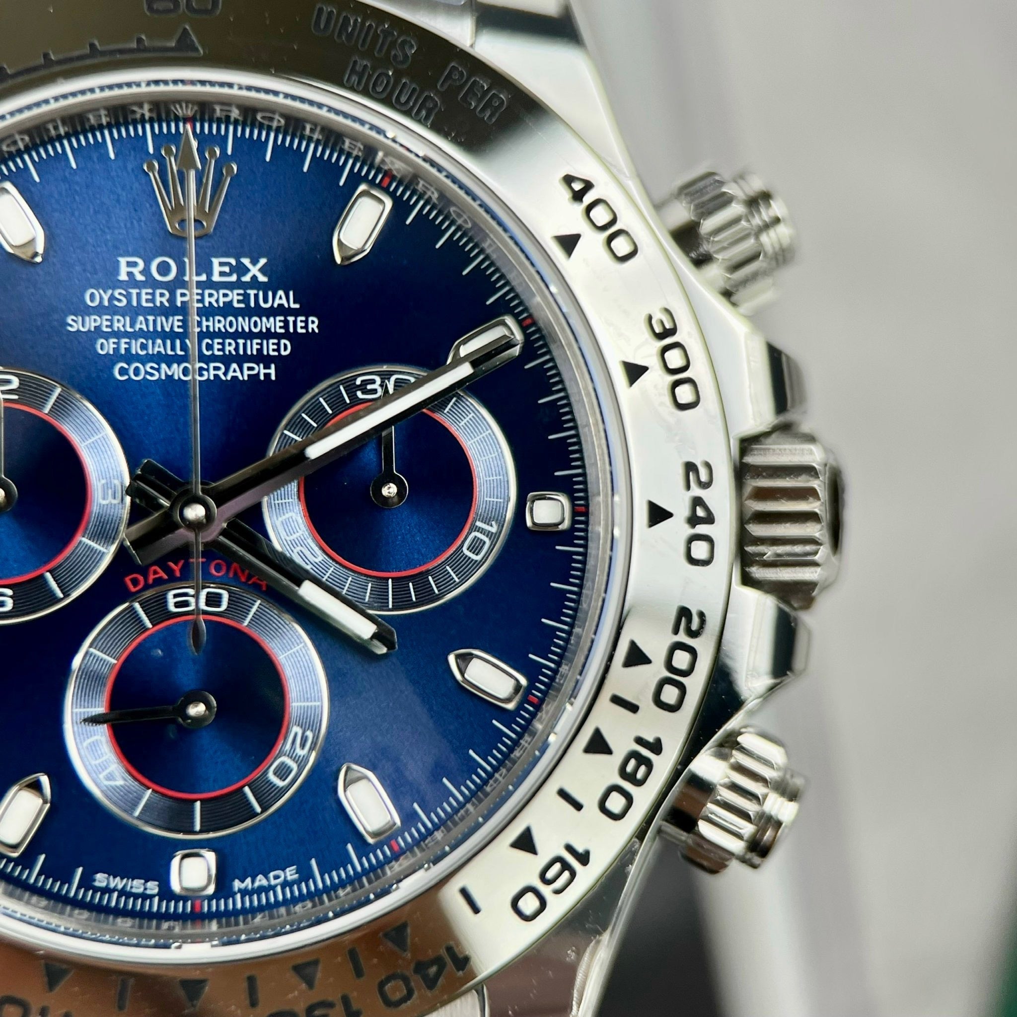 Daytona rolex hot sale blue dial