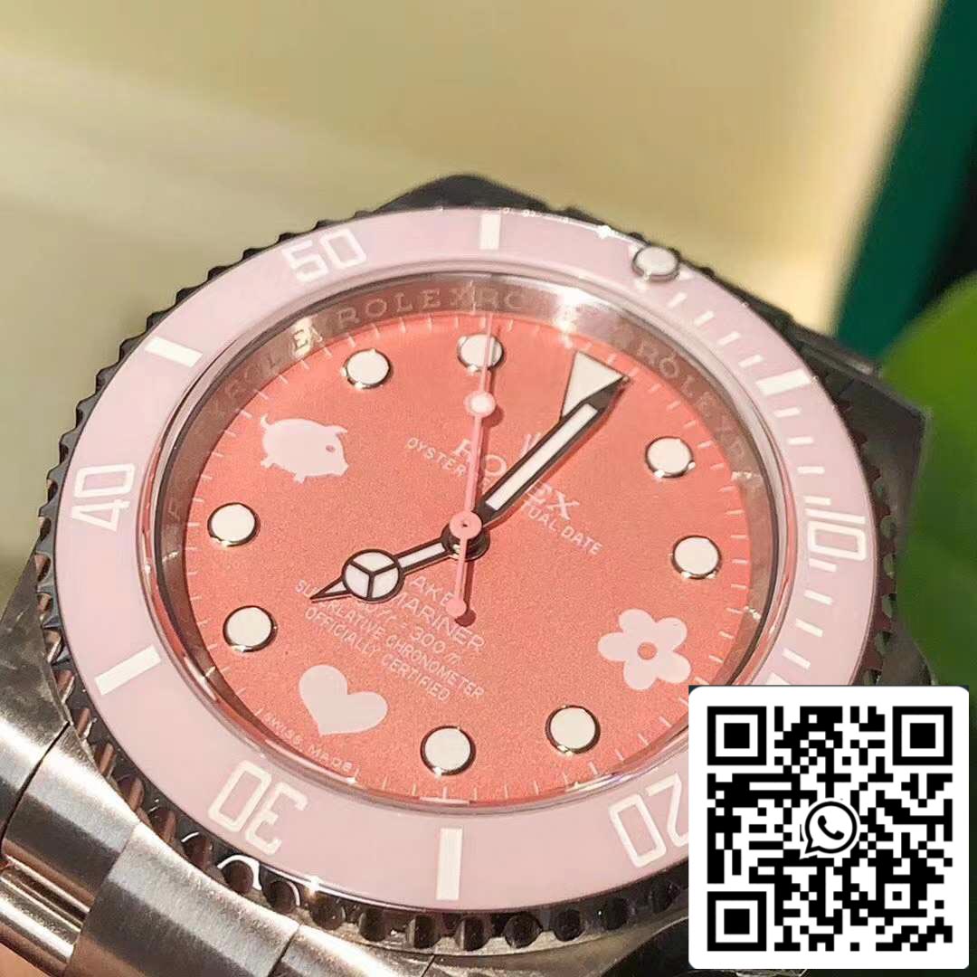 Rolex Submariner BLAKEN édition rose sans date mouvement Swiss Original