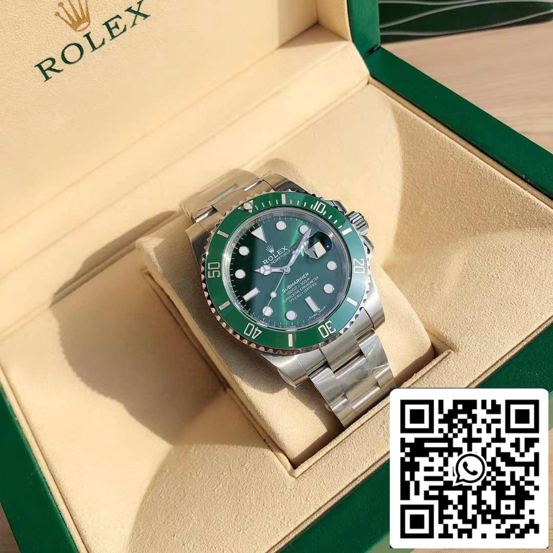 Rolex Submariner Green Host M116610LV Mouvement d'origine suisse