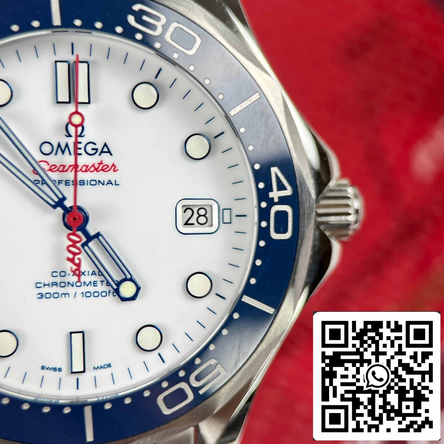 Omega Seamaster Diver 300M Commander's 007 limitierte Uhr 1:1 Beste Replik-Uhr