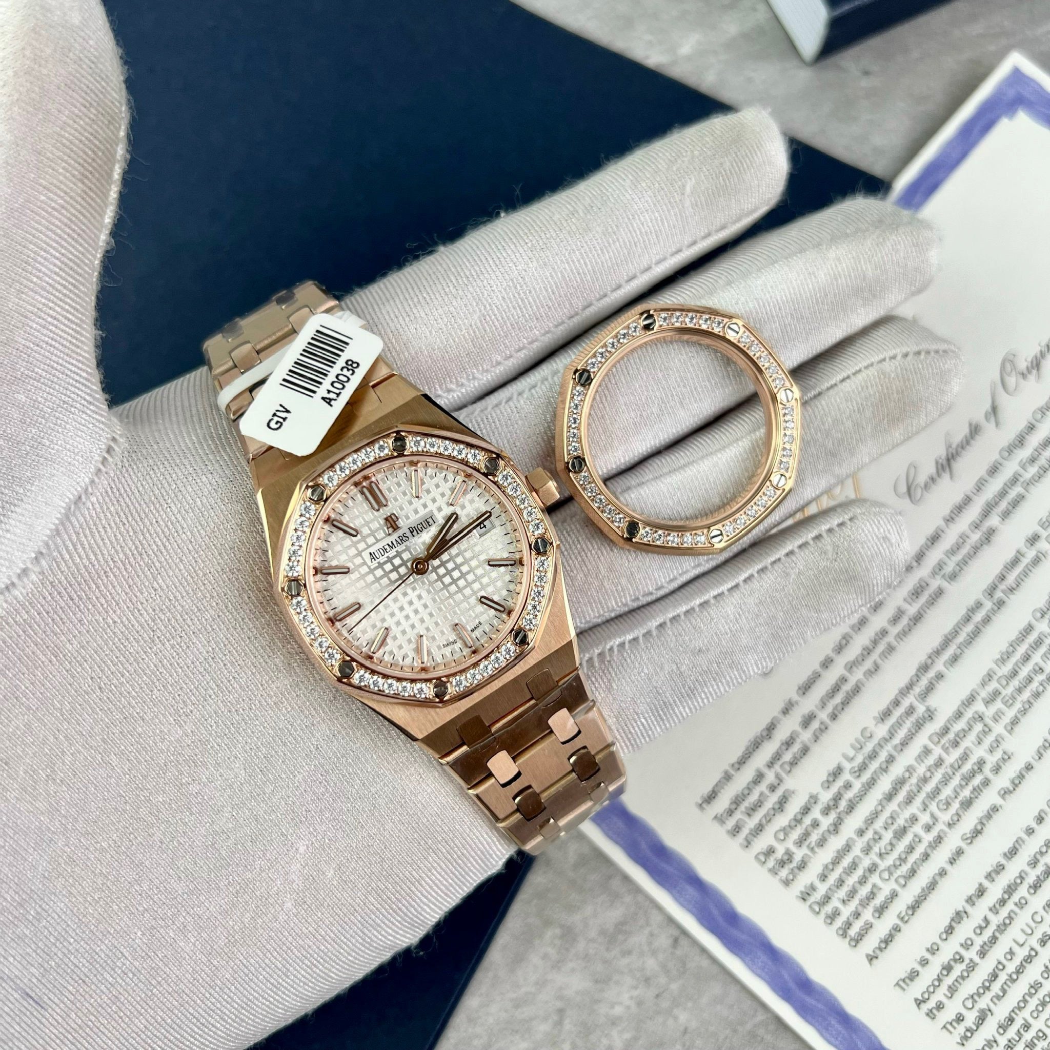 Audemars piguet rose outlet gold replica