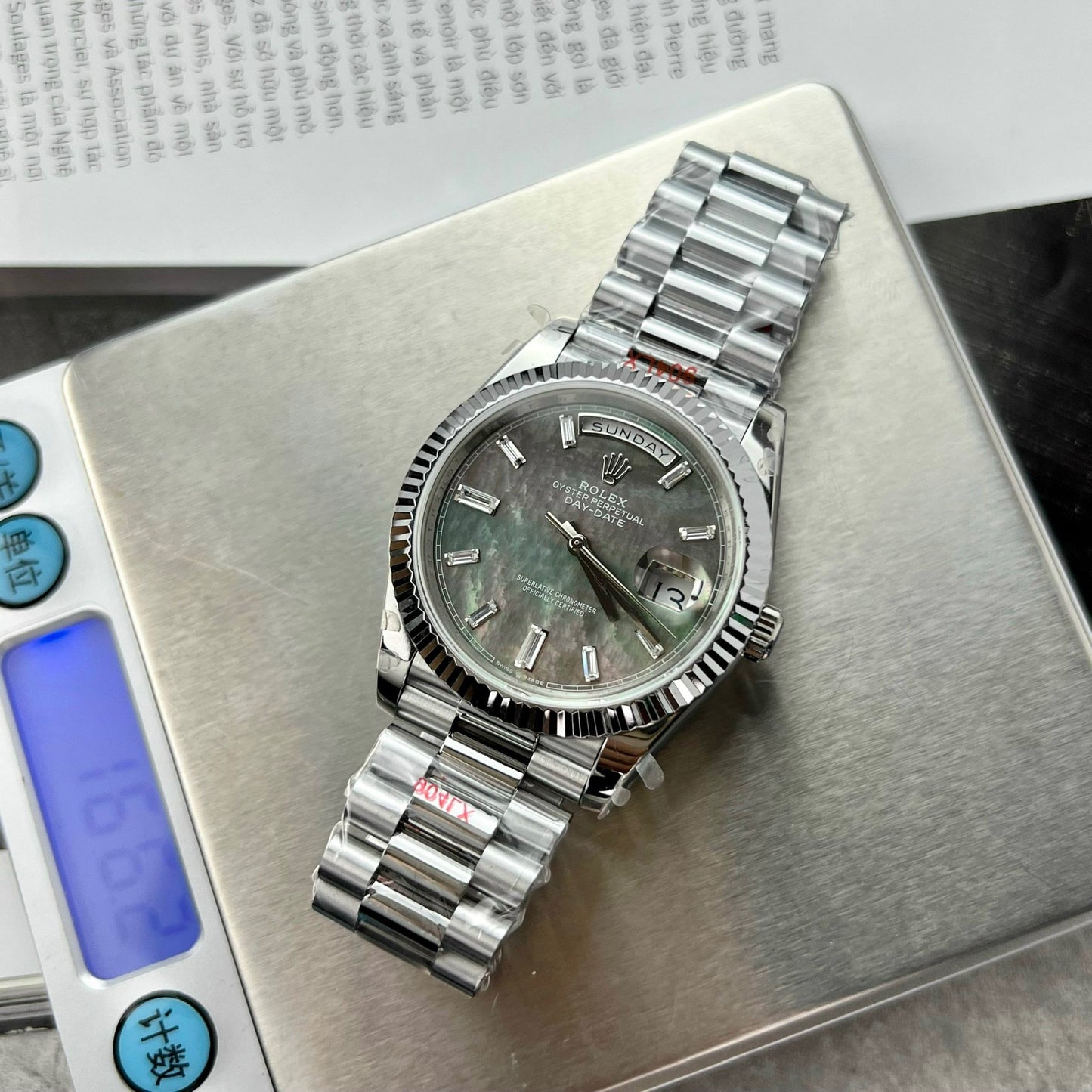 Rolex Day Date 40 228239 - Cadran en nacre Meilleure édition 1: 1 GM Factory V2