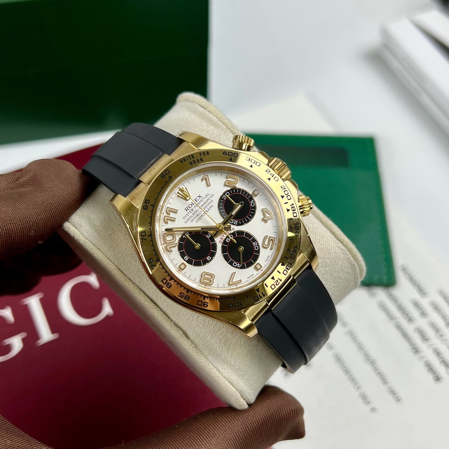 Rolex Cosmograph Daytona 116528 1:1 Best Edition Clean Factory Kautschukarmband