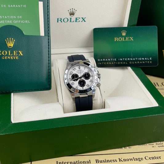 Rolex Cosmograph Daytona 116519 1:1 Best Edition Clean Factory Silberweißes Zifferblatt