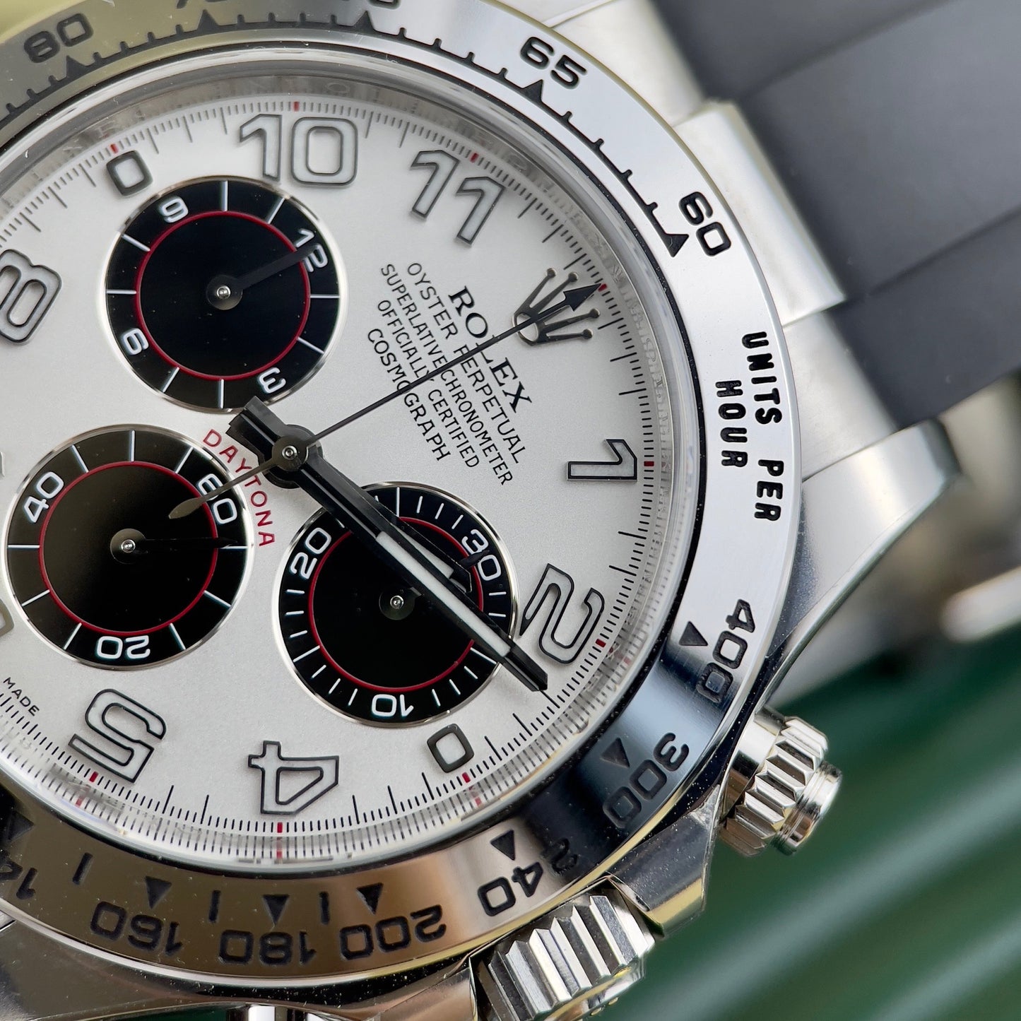 Rolex Cosmograph Daytona 116519 1:1 Best Edition Clean Factory Silberweißes Zifferblatt