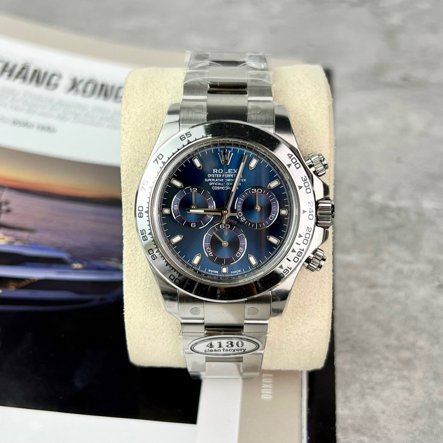 Rolex Cosmograph Daytona M116509-0071 1:1 Best Edition Clean Factory Blue Dial