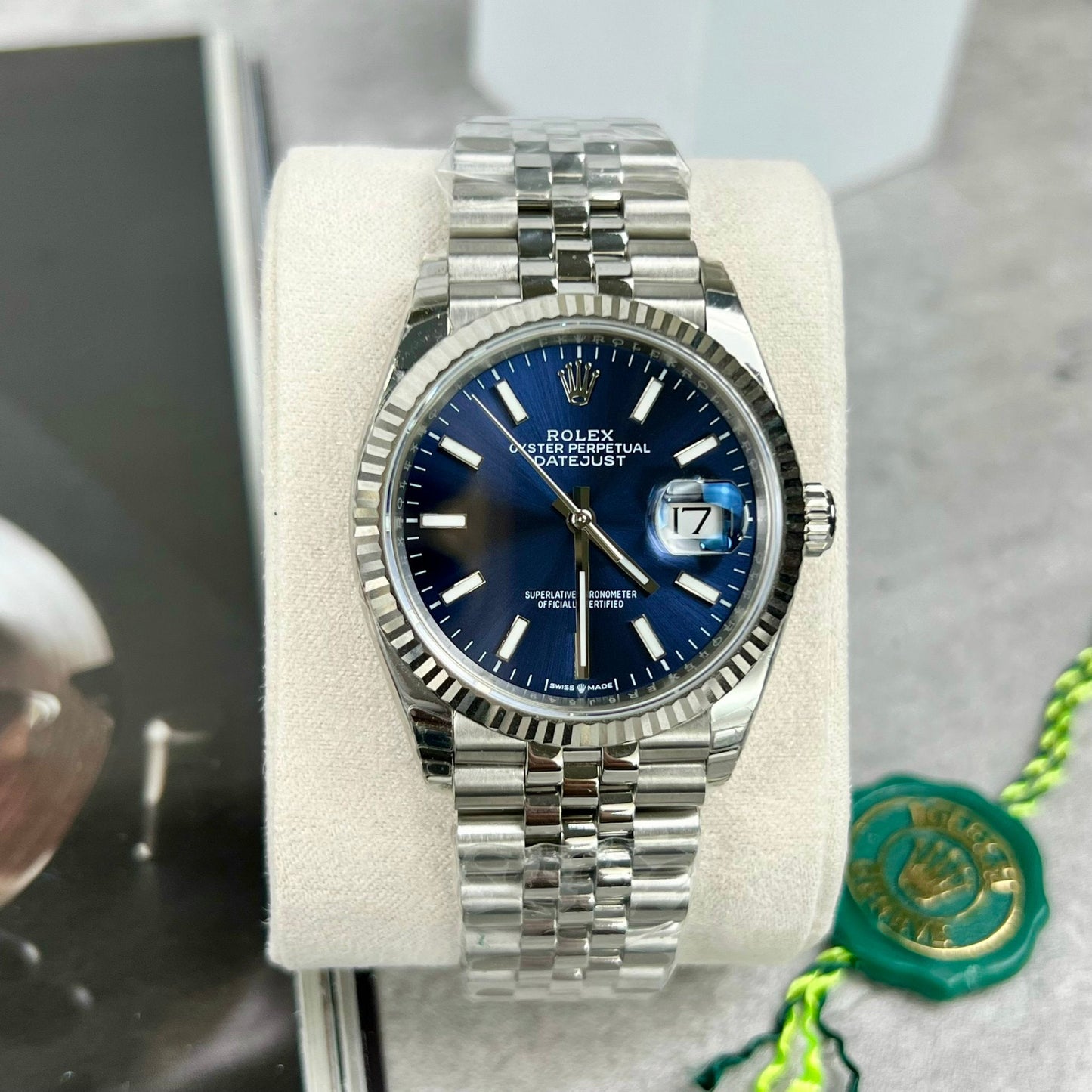 Rolex Datejust M126234-0017 Oystersteel 1:1 Best Edition EW Factory Blue Dial