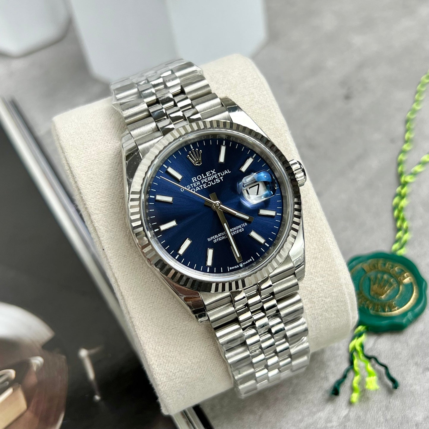 Rolex Datejust M126234-0017 Oystersteel 1:1 Best Edition EW Factory Blue Dial