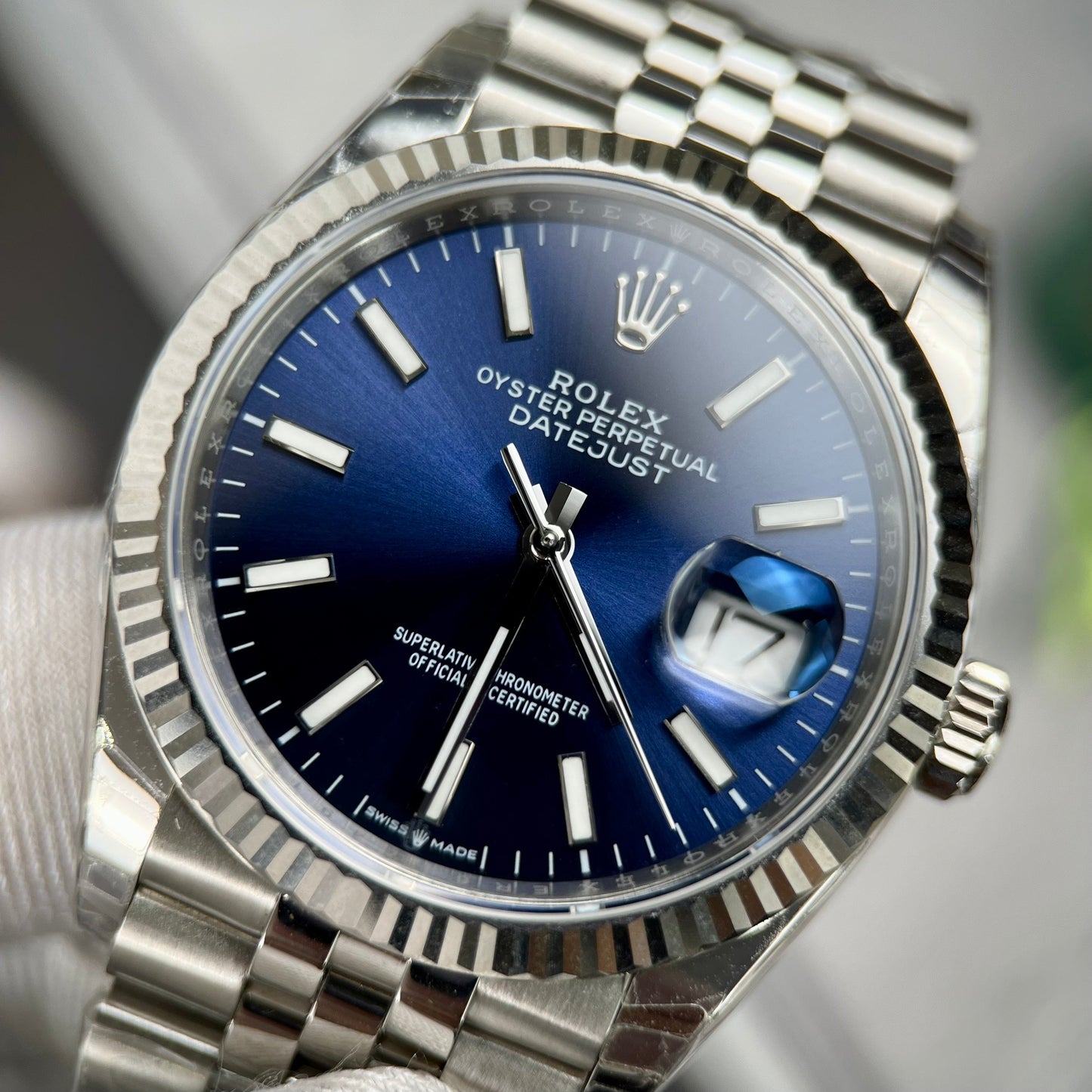 Rolex Datejust M126234-0017 Oystersteel 1:1 Best Edition EW Factory Blue Dial