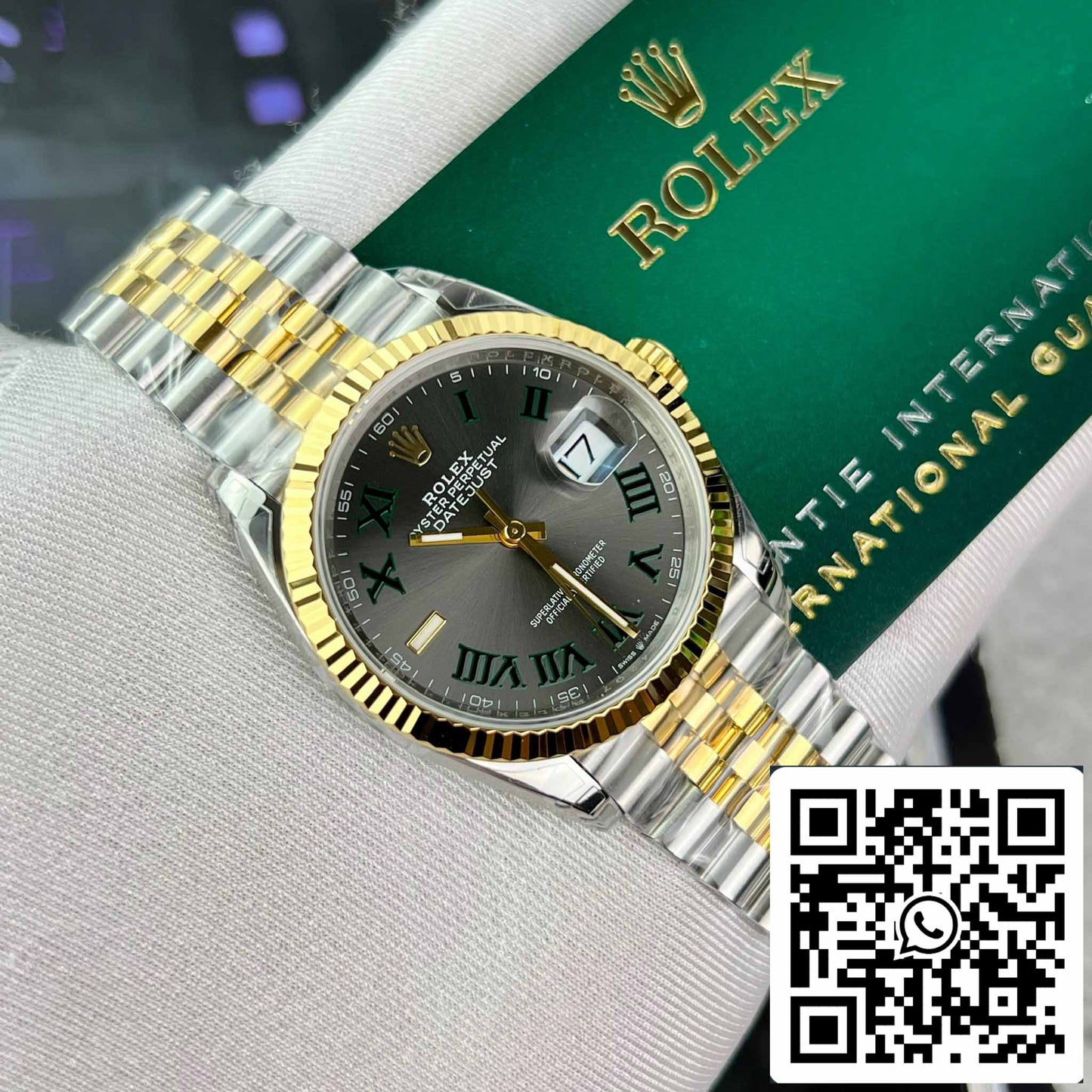 Réplique Rolex Datejust 36 126233 Cadran Wimbledon Meilleure édition 1: 1 VS Factory