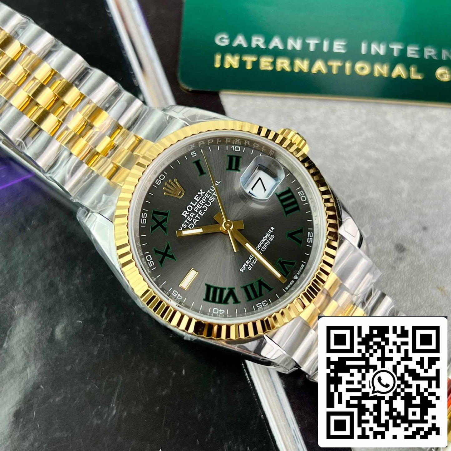 Réplique Rolex Datejust 36 126233 Cadran Wimbledon Meilleure édition 1: 1 VS Factory