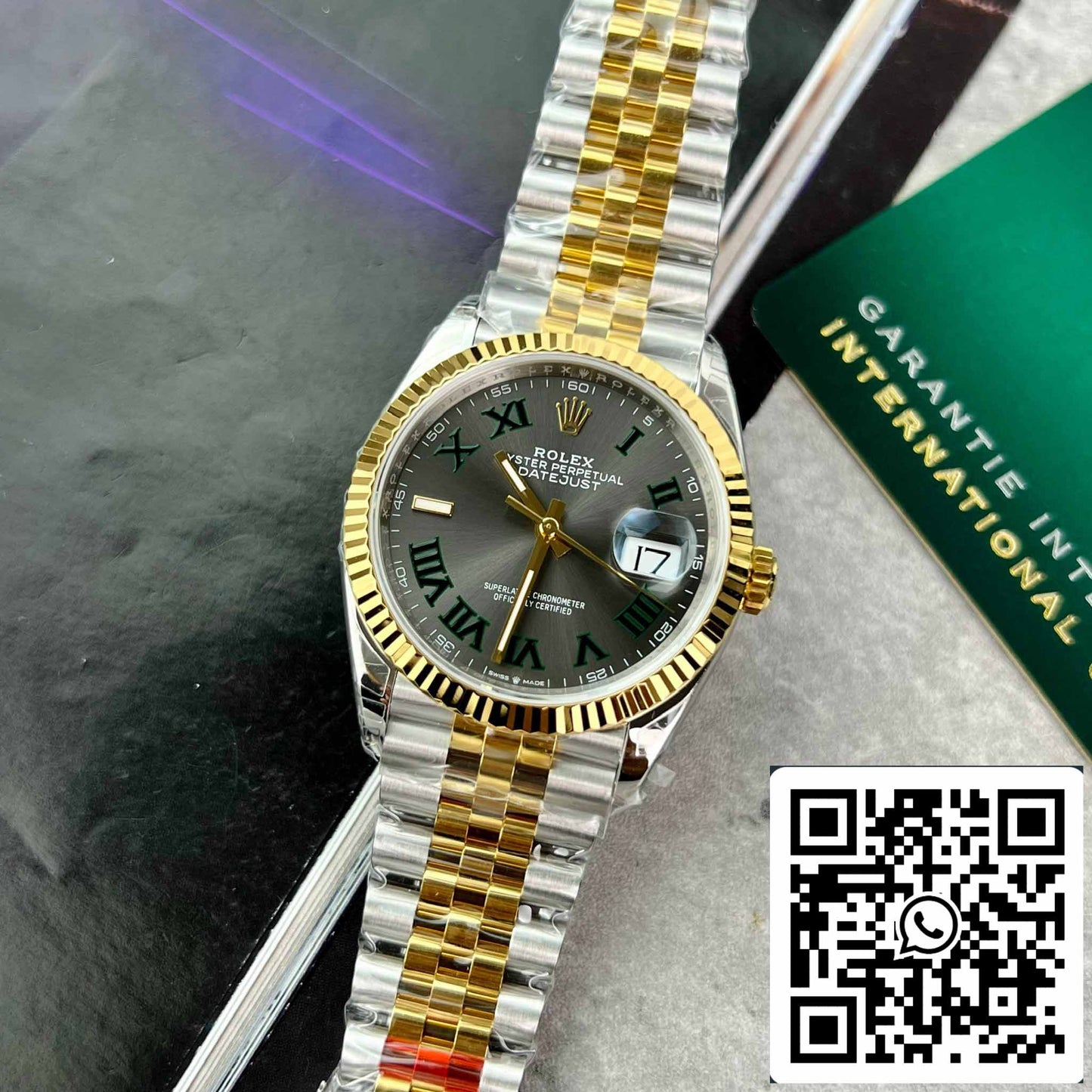 Réplique Rolex Datejust 36 126233 Cadran Wimbledon Meilleure édition 1: 1 VS Factory