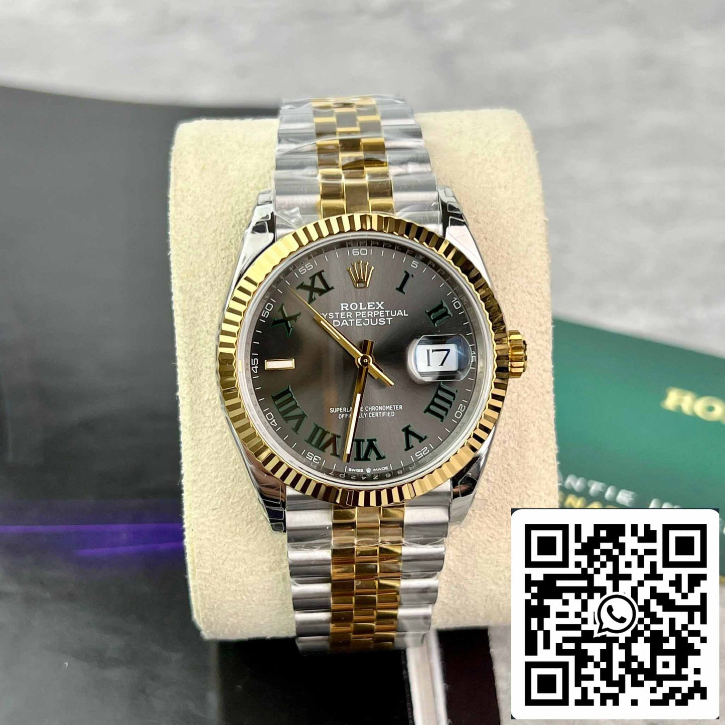 Réplique Rolex Datejust 36 126233 Cadran Wimbledon Meilleure édition 1: 1 VS Factory