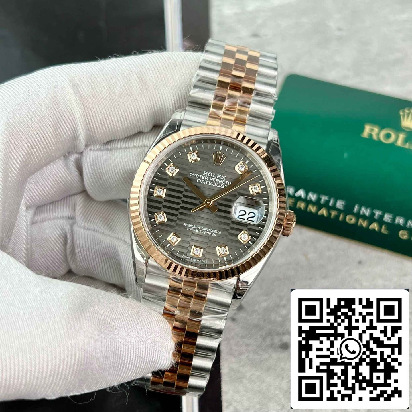 Replica Rolex Datejust 126231-0041 Watch 36mm Best 1:1 Edition VS Factory