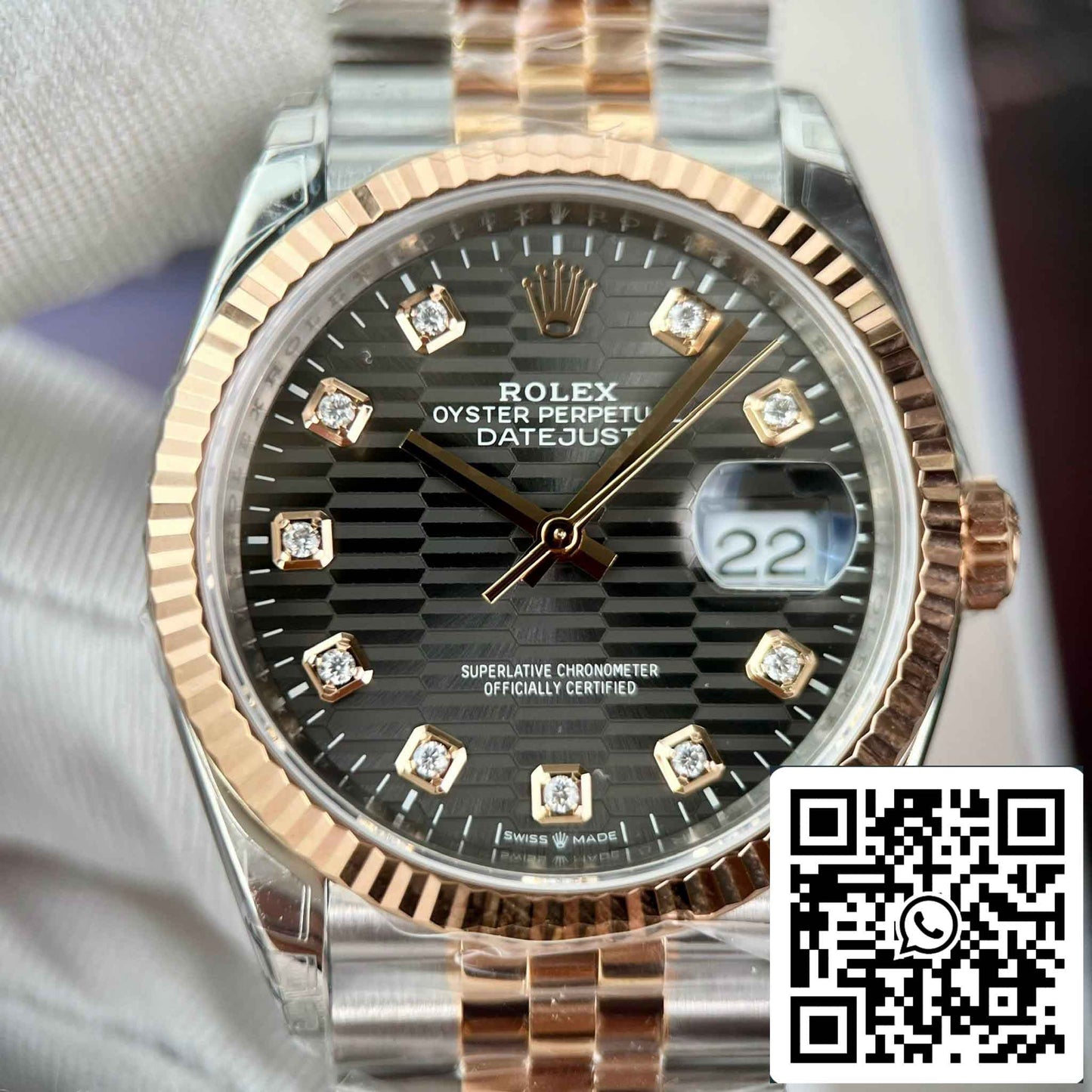 Replica Rolex Datejust 126231-0041 Watch 36mm Best 1:1 Edition VS Factory