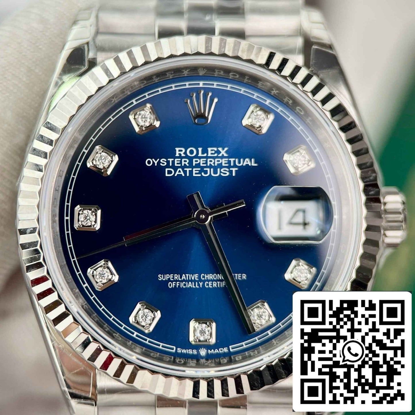 Replica Rolex Datejust 36 M126234-0037 Oystersteel Best 1:1 Edition VS Factory