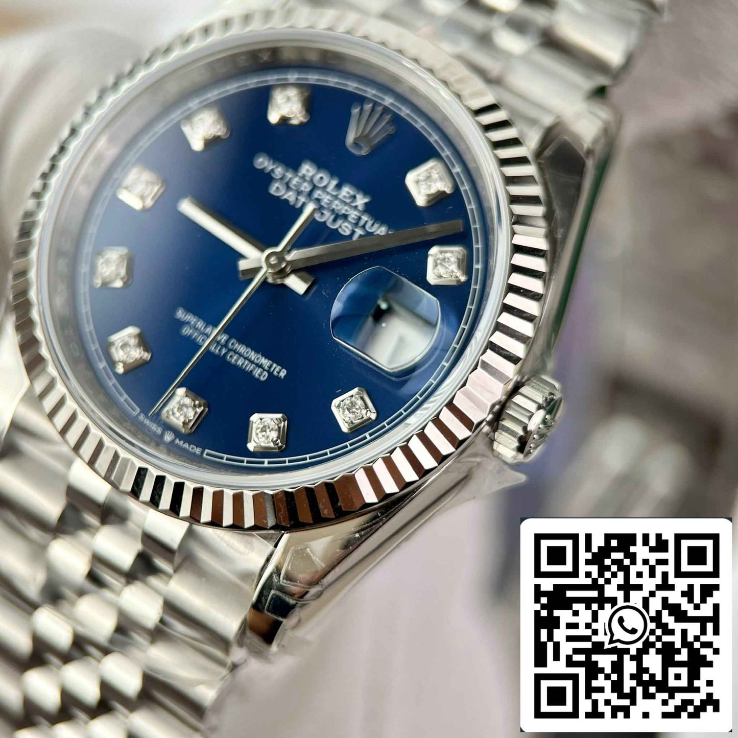 Replica Rolex Datejust 36 M126234-0037 Oystersteel Best 1:1 Edition VS Factory