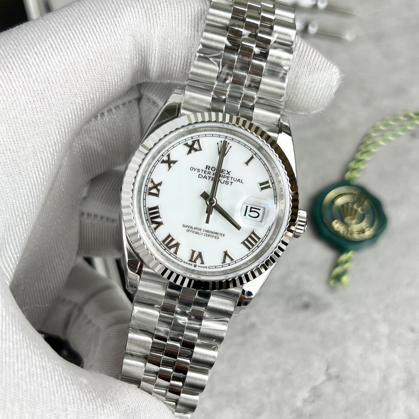 Replica Rolex Datejust M126234-0025 36MM 1:1 Best Edition VS Factory Stainless Steel