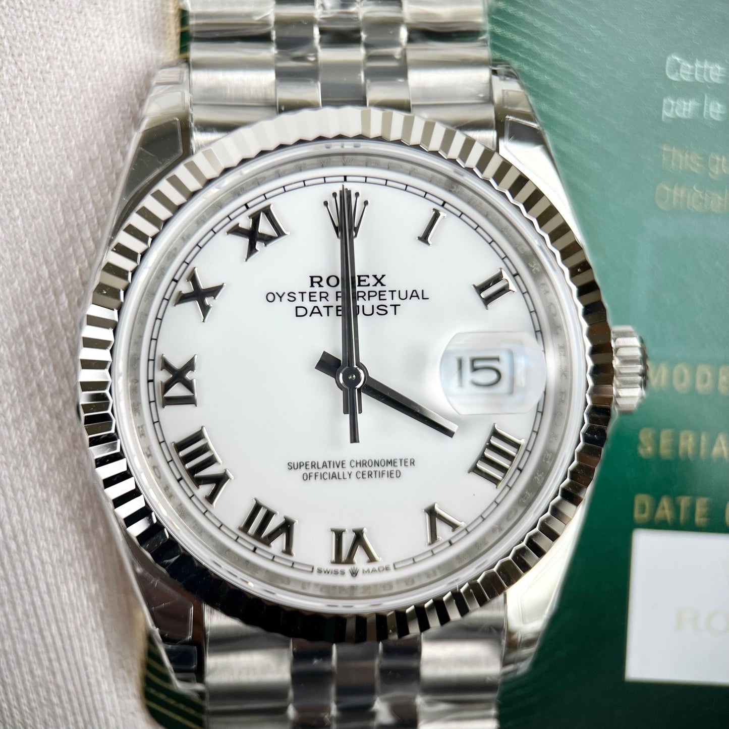 Replica Rolex Datejust M126234-0025 36MM 1:1 Best Edition VS Factory Stainless Steel