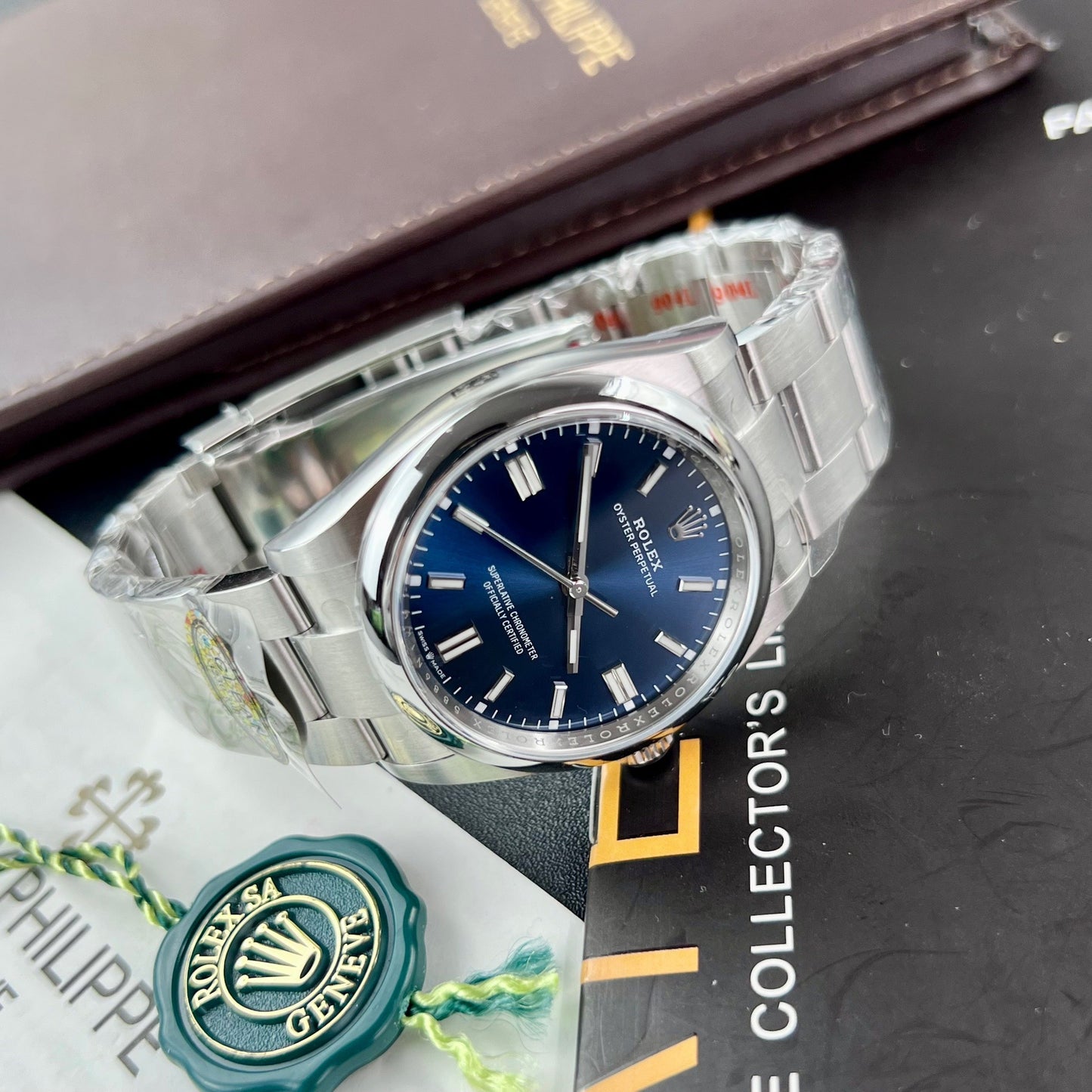 Rolex Oyster Perpetual M126000-0003 36MM 1:1 Meilleure édition Clean Factory Cadran bleu