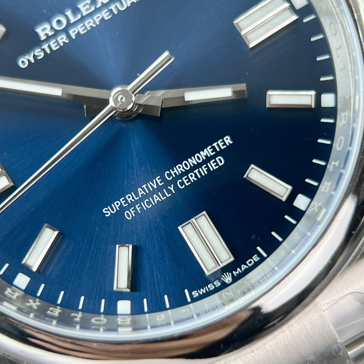 Rolex Oyster Perpetual M126000-0003 36MM 1:1 Meilleure édition Clean Factory Cadran bleu