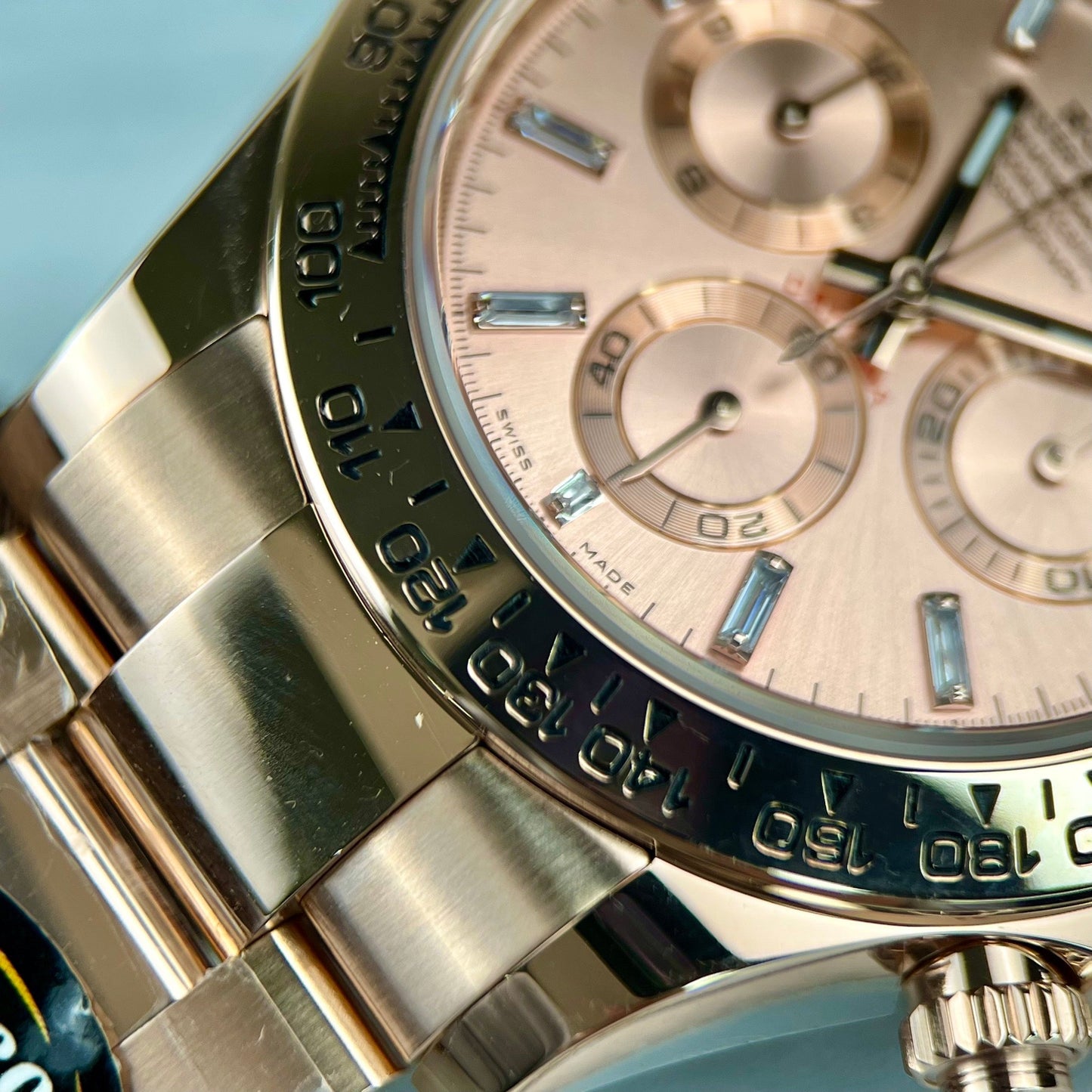 Réplique Rolex Cosmograph Daytona 40 mm or Everose 116505 1: 1 meilleure édition BTF