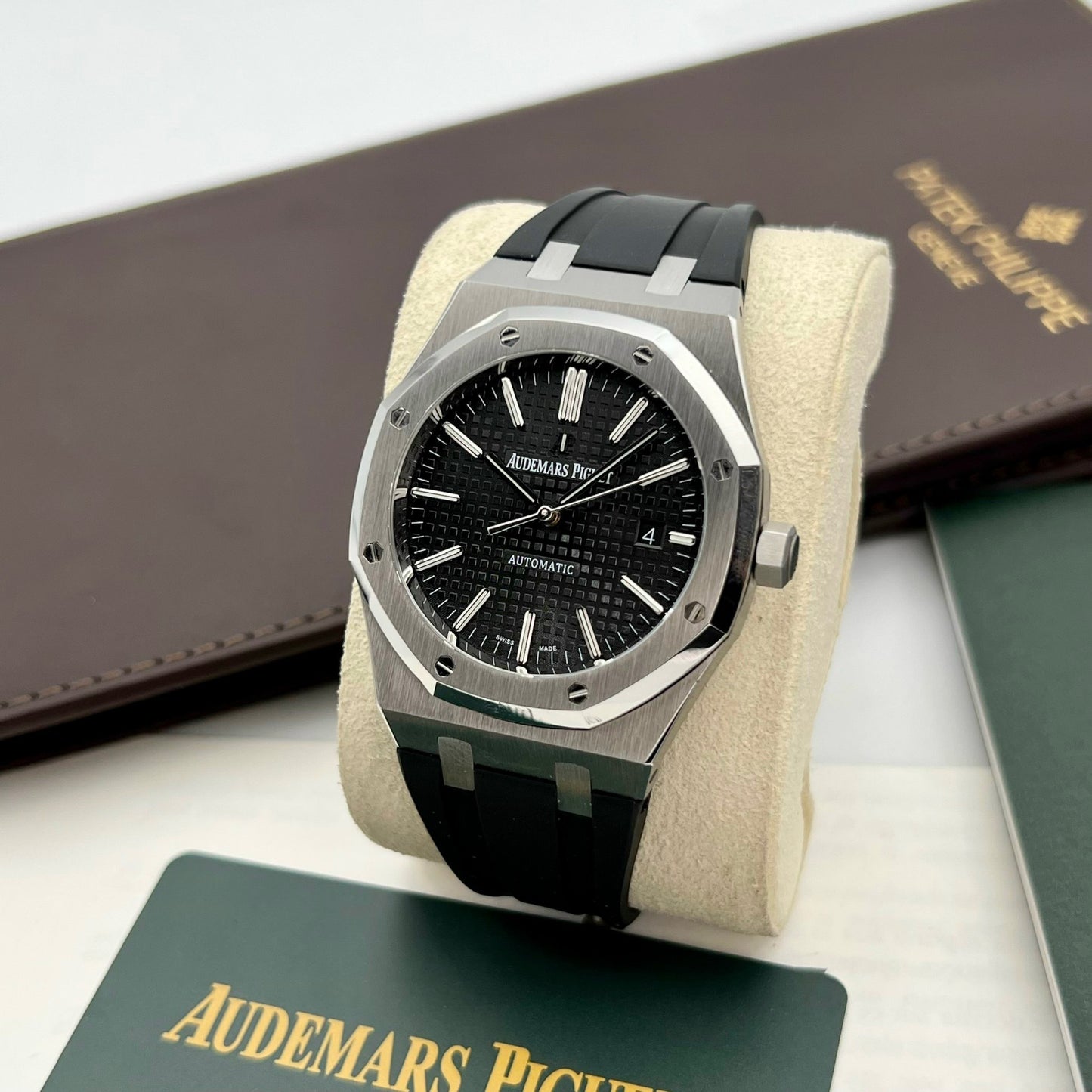 Audemars Piguet Royal Oak 15400 1:1 Best Edition APS Factory Black Dial