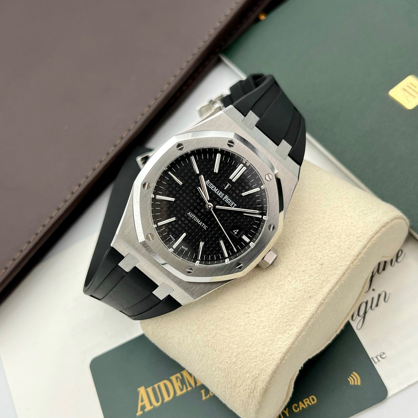 Audemars Piguet Royal Oak 15400 1:1 Best Edition APS Factory Black Dial