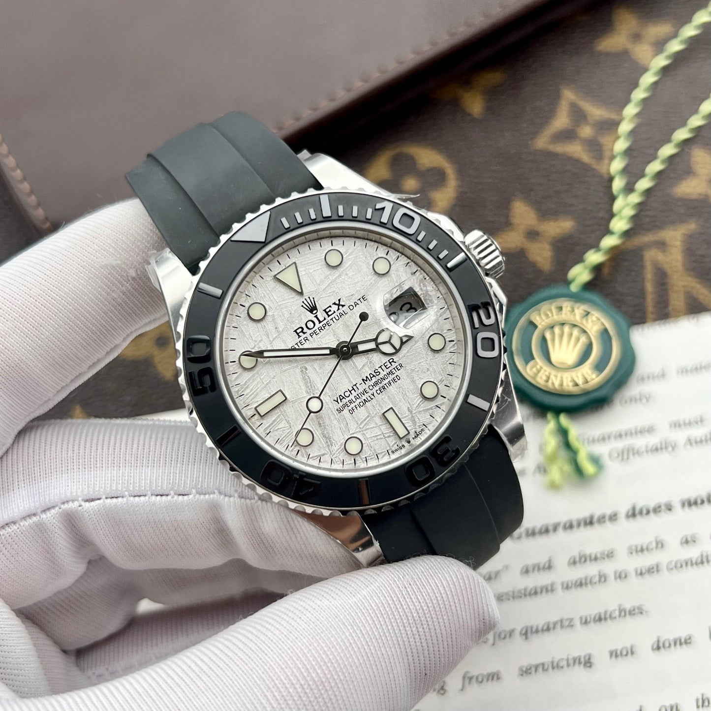 Rolex Yacht Master 42 cadran météorite M226659 1:1 meilleure édition Clean Factory