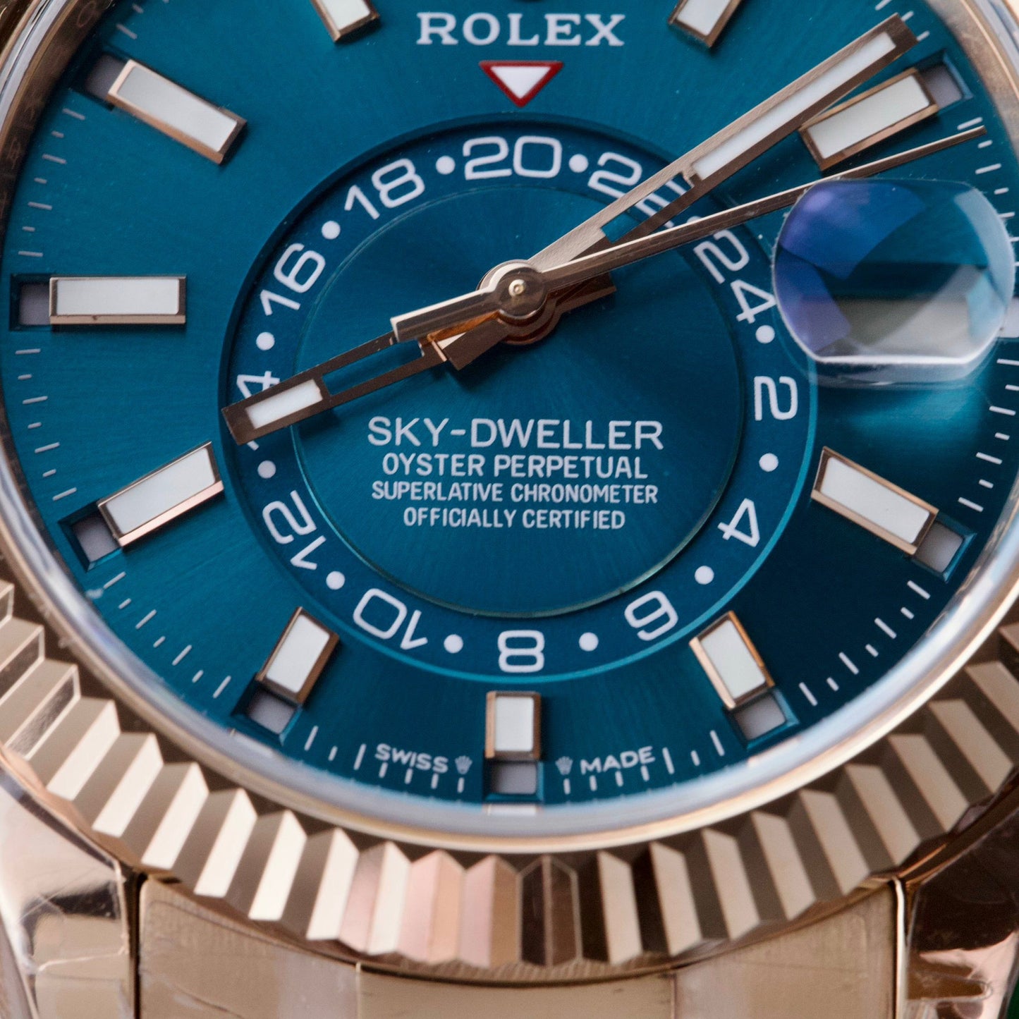 Rolex Sky Dweller M336935-0001 Everose Gold V2 Meilleure édition 1:1 Noob Factory