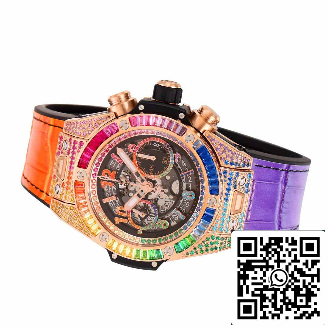 Hublot Big Bang King Gold Rainbow 411.OX.9910.LR.0999 1:1 Best Edition BBF Factory